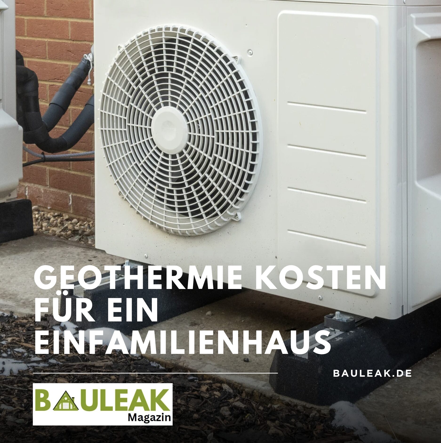 Geothermie Kosten für ein Einfamilienhaus