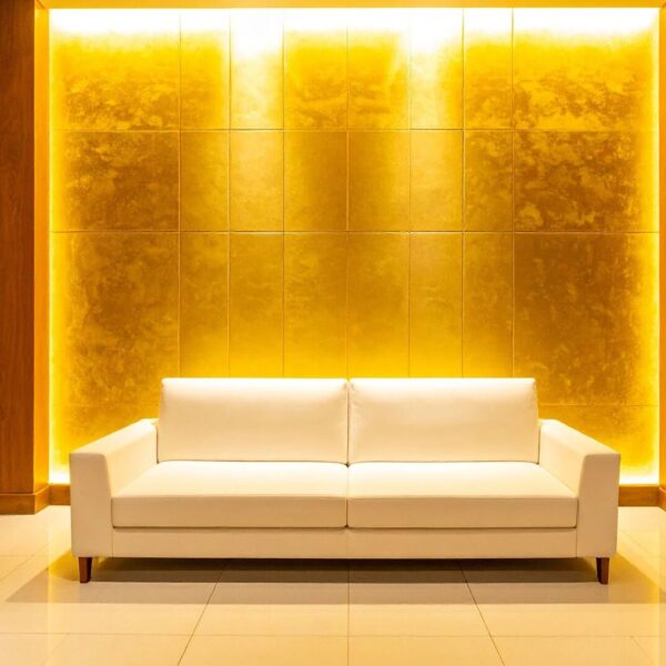 Wandfarbe Gold Luxuriöse Farbwelten