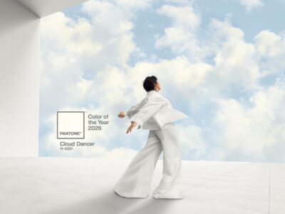 Pantone Farbe des Jahres 2026 enthüllt Cloud Dancer