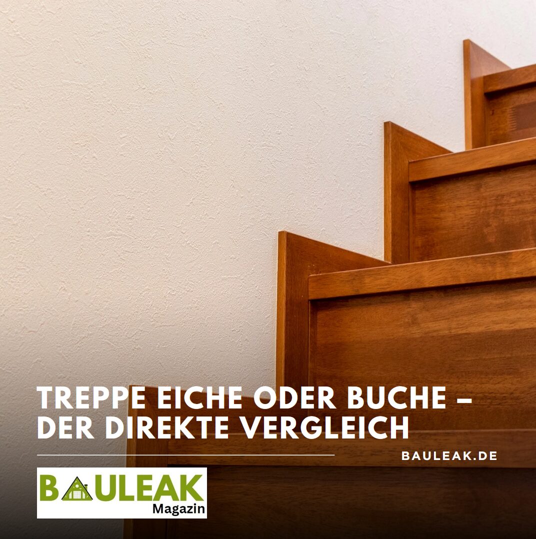 Treppe Eiche oder Buche – der direkte Vergleich