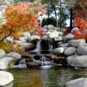 steingarten anlegen ideen mit feldsteinen