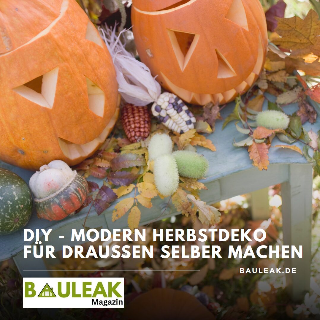 DIY - Modern Herbstdeko für draußen selber machen DIY - Modern Herbstdeko für draußen selber machen