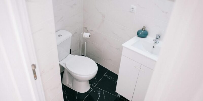 sehr kleines gäste wc gestalten