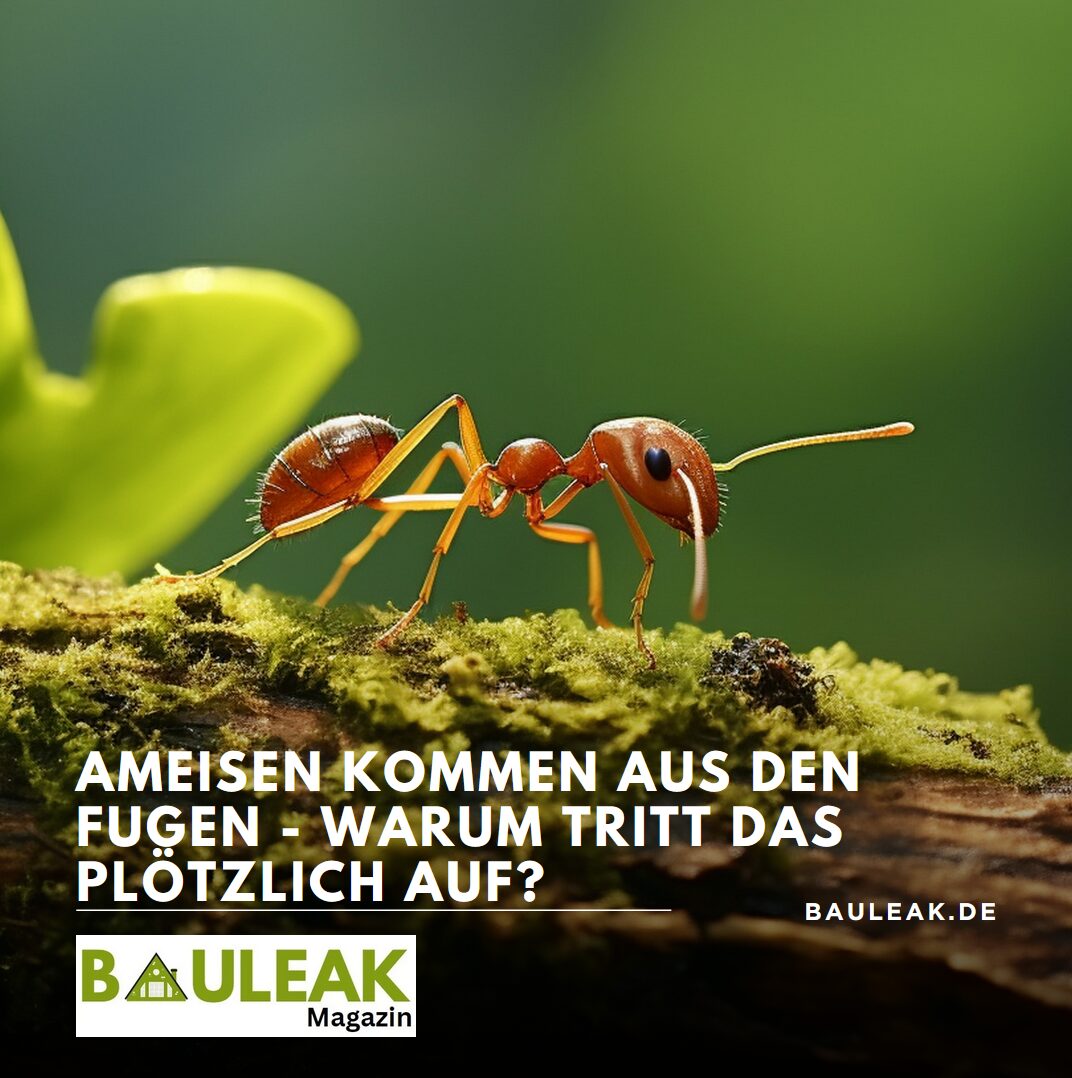 Ameisen kommen aus den Fugen - warum tritt das plötzlich auf? Ameisen kommen aus den Fugen - warum tritt das plötzlich auf?