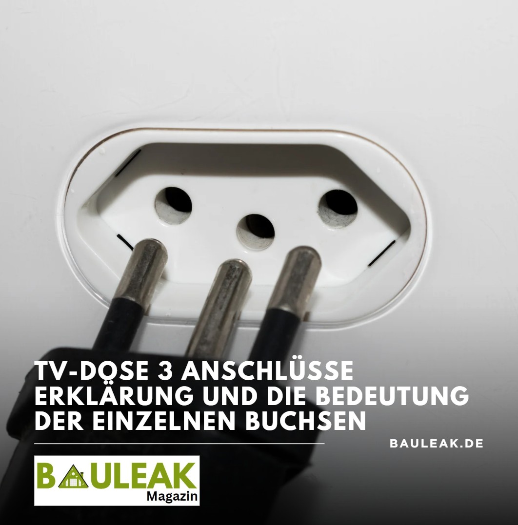 TV-Dose 3 Anschlüsse Erklärung und die Bedeutung der einzelnen Buchsen TV-Dose 3 Anschlüsse Erklärung und die Bedeutung der einzelnen Buchsen